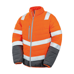 Result Safe-Guard Soft Padded Safety Jacket - Grey - 4XL