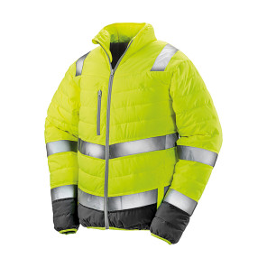 Result Safe-Guard Soft Padded Safety Jacket - Yellow - 4XL