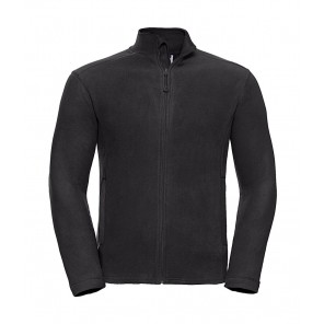 Russell Men's Full Zip Microfleece - Black - 2XL