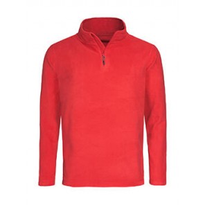 Stedman Fleece Half-Zip - Scarlet Red - L