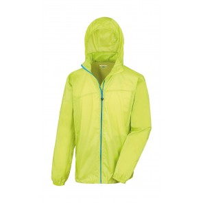 Result Urban HDI Quest Lightweight Stowable Jacket - Lime/Royal - M