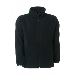 B&C Outerwear WindProtek Waterproof Fleece Jacket - Black - M