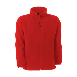 B&C Outerwear WindProtek Waterproof Fleece Jacket - Red - M
