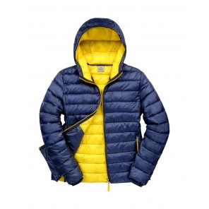 Result Urban Snow Bird Hooded Jacket - Navy/Yellow - 3XL