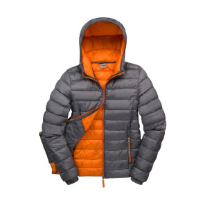 Result Urban Ladies' Snow Bird Hooded Jacket - Grey - L