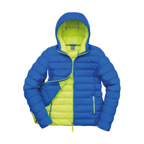 Result Urban Ladies' Snow Bird Hooded Jacket - Blue - L