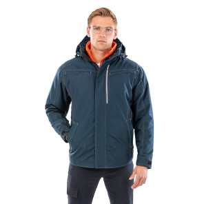 Result Denim Texture Rugged Jacket