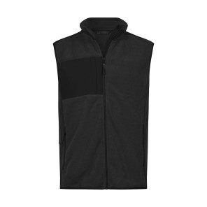 Tee Jays Mountain Fleece Bodywarmer - Black - 2XL