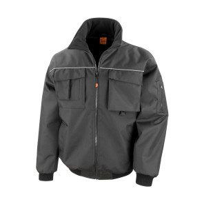 Result Work-Guard Work-Guard Sabre Pilot Jacket - Black - 2XL