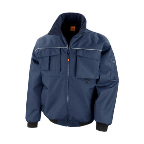 Result Work-Guard Work-Guard Sabre Pilot Jacket - Navy Blue - XS