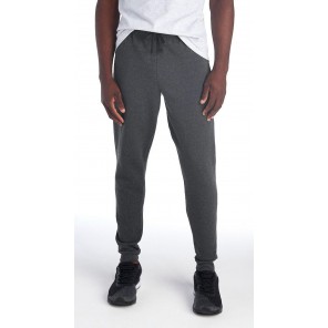 Jerzees NuBlend Pocketed Jogger Sweatpants - Black Heather - 2XL