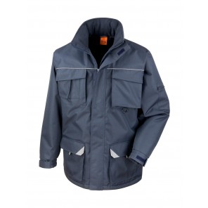 Result Work-Guard Work-Guard Sabre Long Coat - Navy - XS