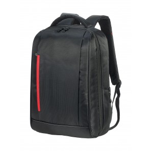Shugon Kiel Urban Laptop Backpack - Black/Red - OneSize
