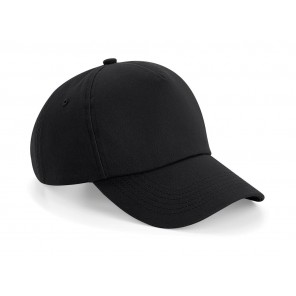 Beechfield Authentic 5 Panel Cap - Black - OneSize