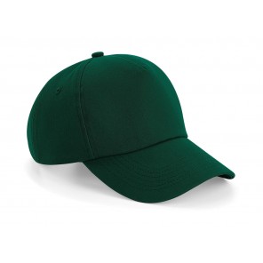 Beechfield Authentic 5 Panel Cap - Bottle Green - OneSize