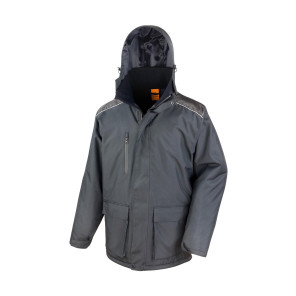 Result Work-Guard Work-Guard Vostex Long Coat - Black - L