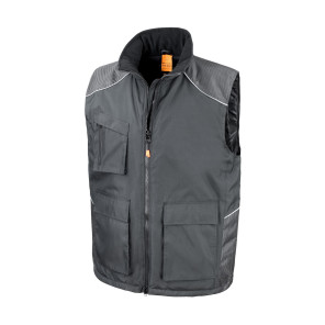 Result Work-Guard Work-Guard Vostex Bodywarmer - Black - S