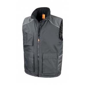Result Work-Guard Work-Guard Vostex Bodywarmer - Black - 4XL