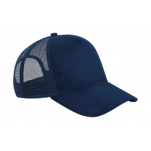 Beechfield Suede Snapback Trucker - French Navy - OneSize