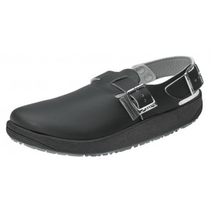 Abeba Berufsschuhe rubber OB Clog schwarz CE SRC