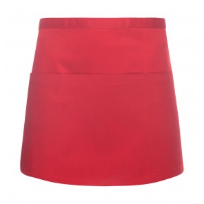 Karlowsky Waist Apron Basic with Pockets - Red - OneSize