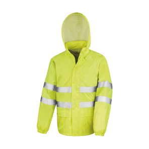Result Safe-Guard Hi-Vis Waterproof Suit - Yellow - S