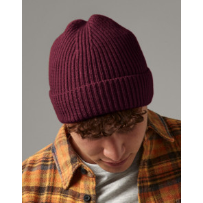 Beechfield Engineered Strickmütze mit Rippstruktur