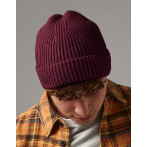 Beechfield Engineered Strickmütze mit Rippstruktur