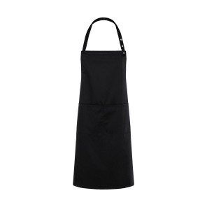 Karlowsky Bib Apron Teneriffa - Black - ONE SIZE