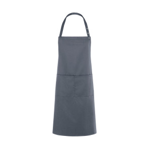 Karlowsky Bib Apron Teneriffa - Dark Grey - ONE SIZE