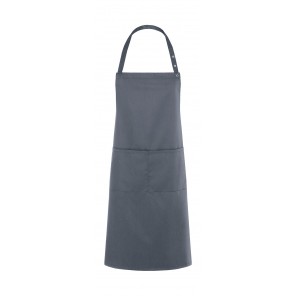 Karlowsky Bib Apron Teneriffa - Anthracite - OneSize