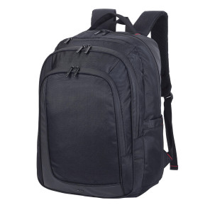 Shugon Brooklyn Timeless Laptop Backpack - Black - ONE SIZE