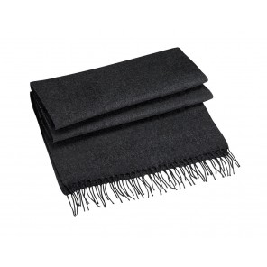 Beechfield Classic Woven Scarf - Charcoal - OneSize