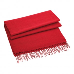Beechfield Classic Woven Scarf - Classic Red - OneSize