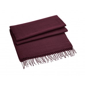 Beechfield Classic Woven Scarf - Burgundy - OneSize