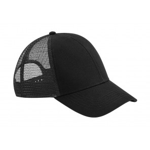 Beechfield Organic Cotton Trucker - Black - OneSize