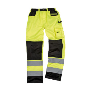 Result Safe-Guard Safety Cargo Trouser - Yellow - 4XL