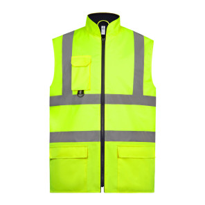 Yoko Fluo Bodywarmer - Yellow - XL