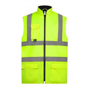 Yoko Fluo Bodywarmer - Fluo Yellow - L