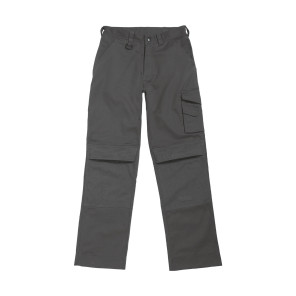 B&C Pro Basic Workwear Trousers - BUC50 - Grey - 46