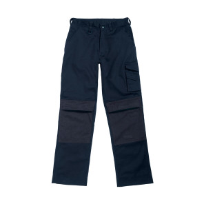 B&C Pro Basic Workwear Trousers - BUC50 - Navy Blue - 46