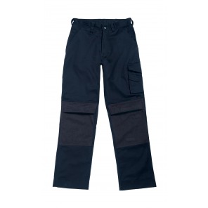 B&C Pro Basic Workwear Trousers - BUC50 - Navy Blue - 46