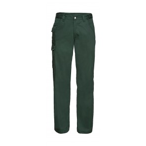 Russell Twill Workwear Trousers length 34" - Bottle Green - 42(106cm)