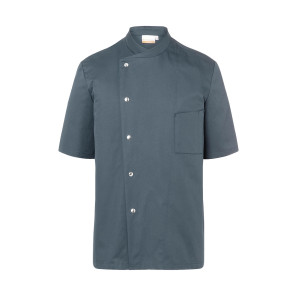 Karlowsky Chef Jacket Gustav Short Sleeve - Dark Grey - 3XL