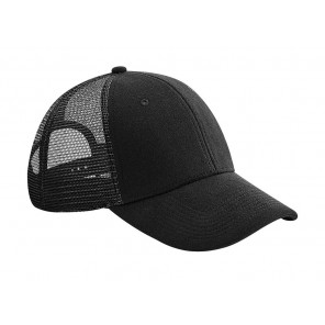 Beechfield Jersey Athleisure Trucker - Black - ONE SIZE