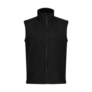 Regatta Professional Ablaze Printable Softshell Bodywarmer - Black/Black - 3XL