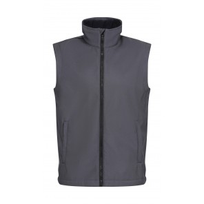 Regatta Professional Ablaze Printable Softshell Bodywarmer - Seal Grey/Black - S