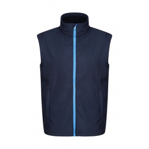 Regatta Professional Ablaze Printable Softshell Bodywarmer - Navy/French Blue - S