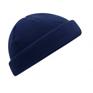 Beechfield Recycled Mini Fisherman Beanie - Oxford Navy - OneSize