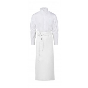 SG Accessories - BISTRO (Ex JASSZ Bistro) LONDON Long Bistro Apron - White - ONE SIZE